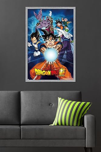 Miniatura 62 de Trends International Dragon Ball Super - Póster de pared de grupos, 22.375 x 34 pulgadas, paquete de póster y montaje
