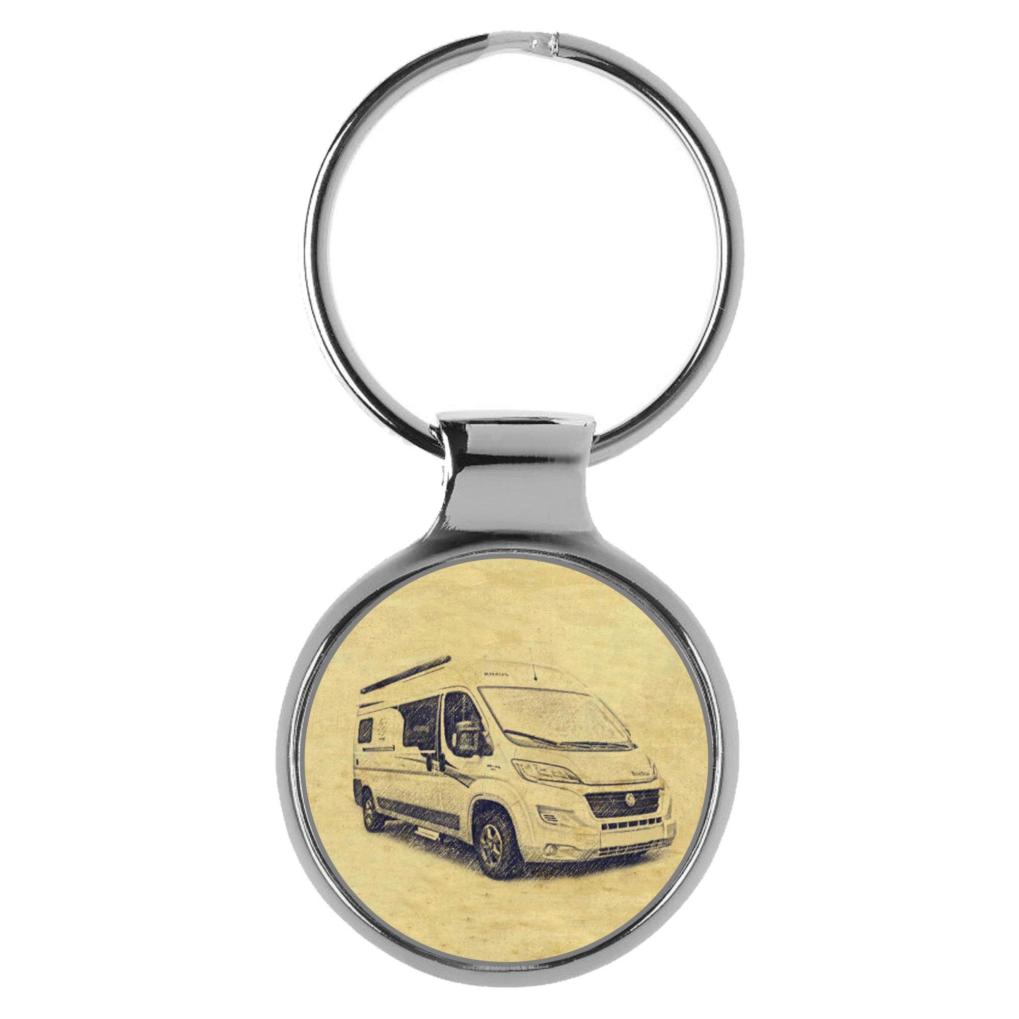 KIESENBERG Keychain Keyring Key Chain Ring Gifts for Knaus Boxstar 600 Camper Fan A-6579
