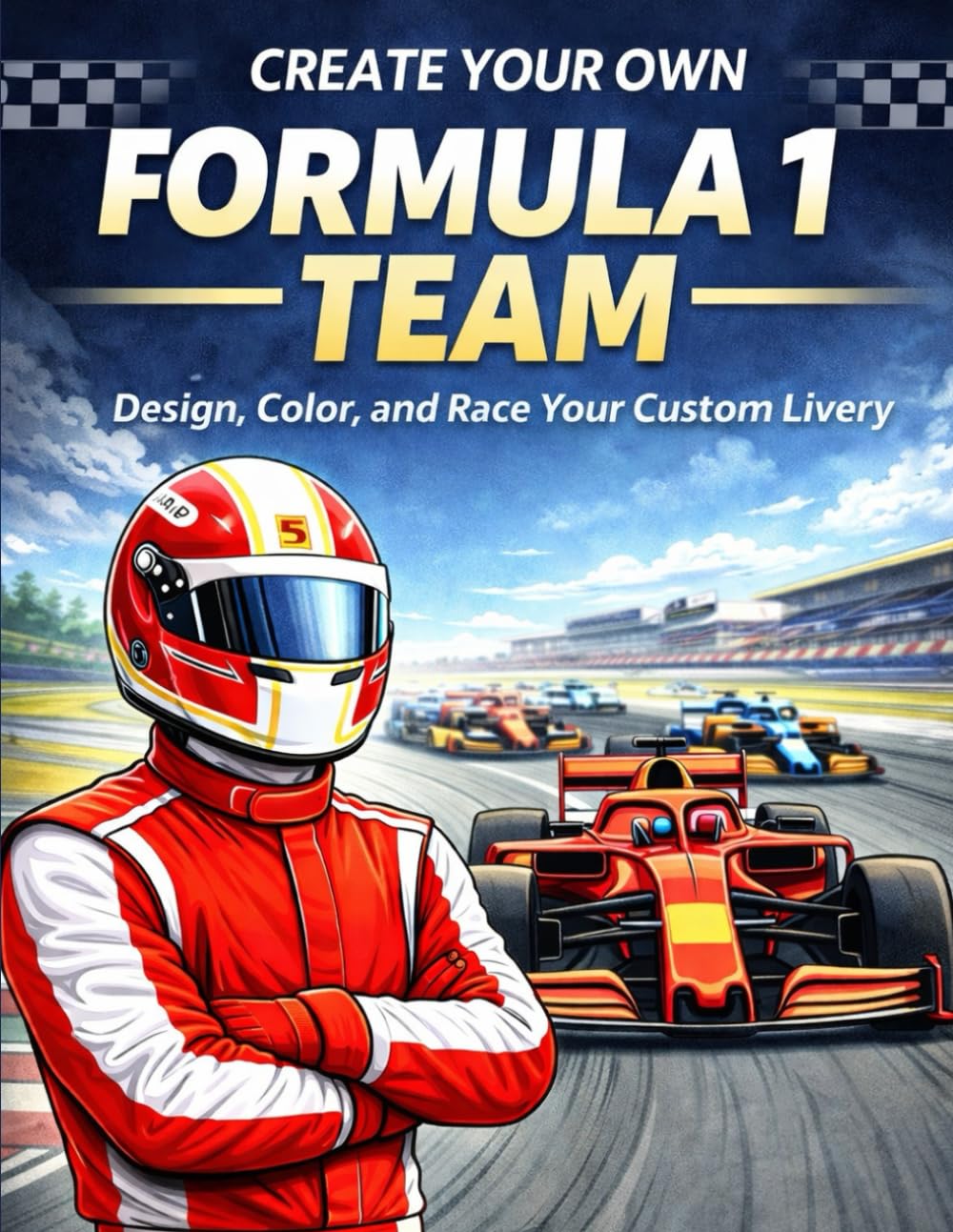 Create Your Own Formula 1 Team: Design, Color, and Race Your Custom Livery