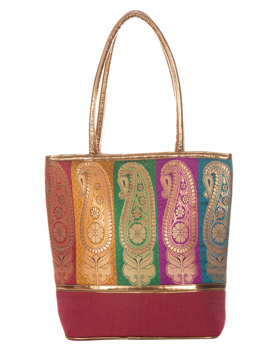 Jute CottageEco-Friendly Women's Shoulder Bag (Maroon) (RPC-3326-bag)