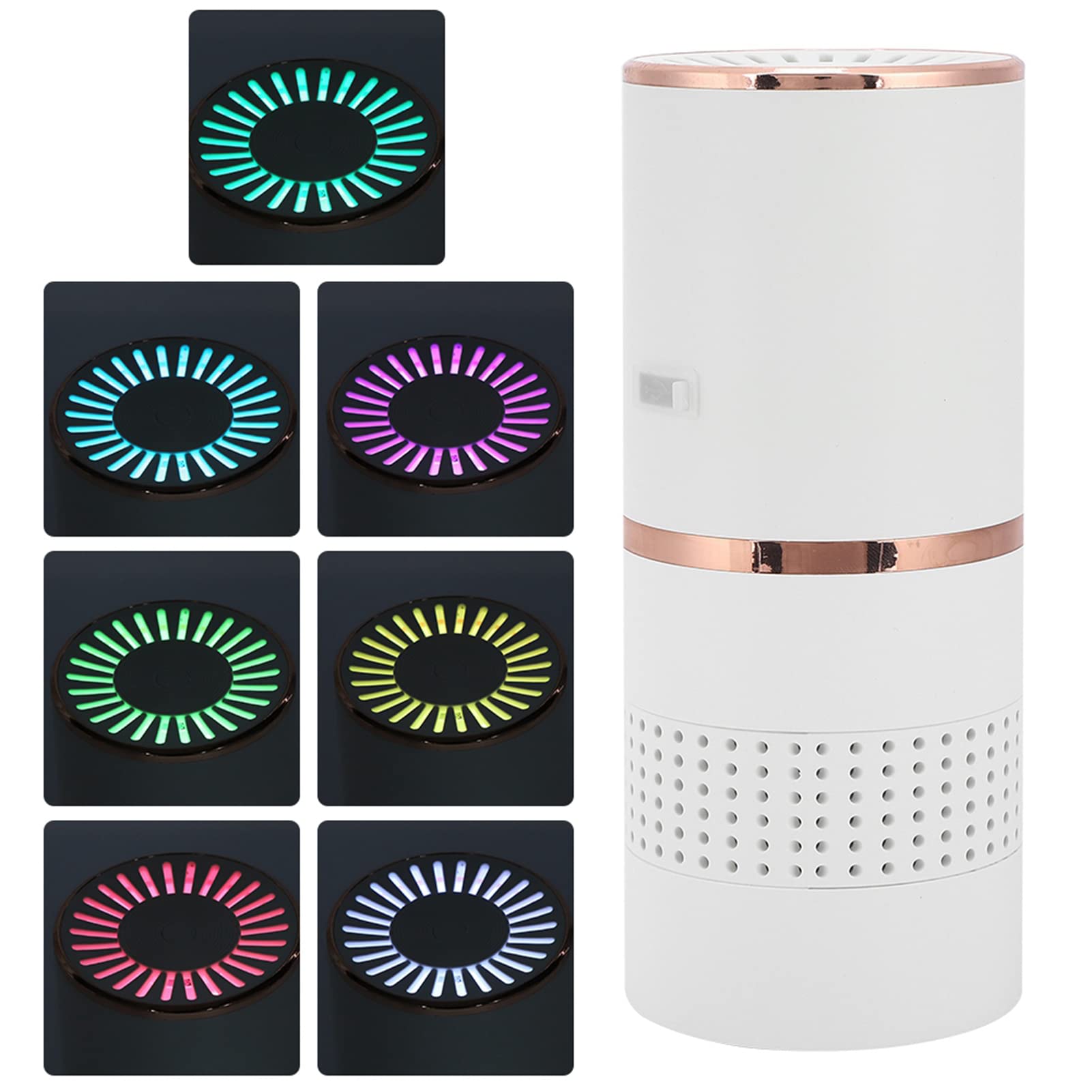 Samochodowy oczyszczacz powietrza, USB profesjonalny przenośny oczyszczacz powietrza do samochodu, filtr HEPA, mały przenośny oczyszczacz powietrza z kablem USB, dla palaczy, pyłków, zwierząt