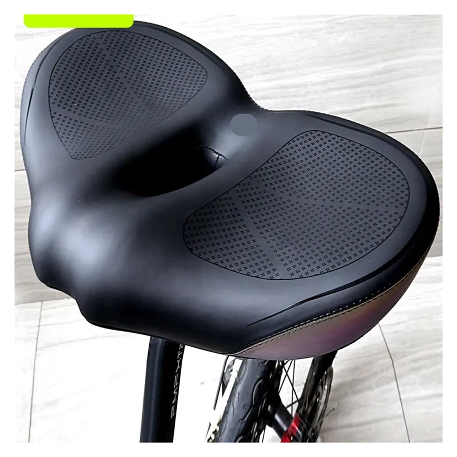 Générique Selle de vélo 412 électrique Pliant, Coussin siège épaissi et élargi, imperméable irrégulier(9920-color)