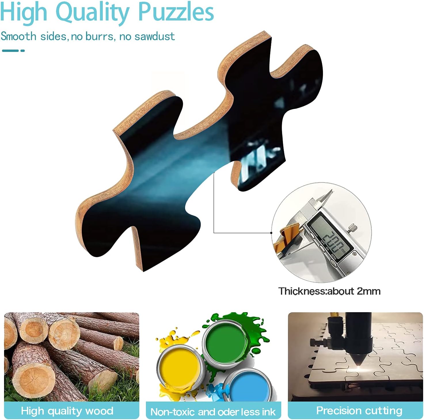 Water Sports Car 1000 Pieces of Wooden Adult Jigsaw Puzzles Parent-Child Guessing Games Educational Toys Fun Brain-Burning DIY Floor Puzzle Home Decoration Kids Gifts