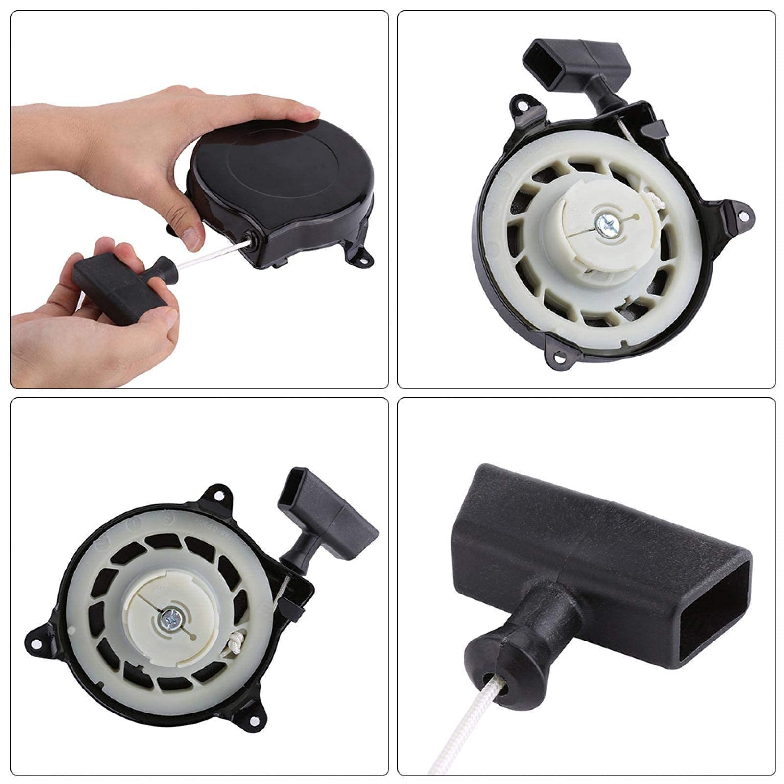 Elerose für Recoil Starter 550 Series Briggs & Stratton Rückfahrstarter, ziehen Sie am Zugdraht des Generators für Starthilfe 497680