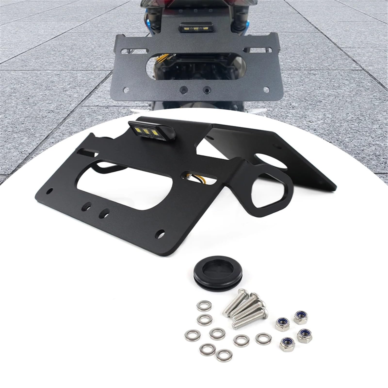 Compatibile Con XSR900 2022-2024 Per GP 2024 Supporto Per Targa Posteriore Per Motocicletta Supporto Per Kit Eliminatore Attacco Targa Moto