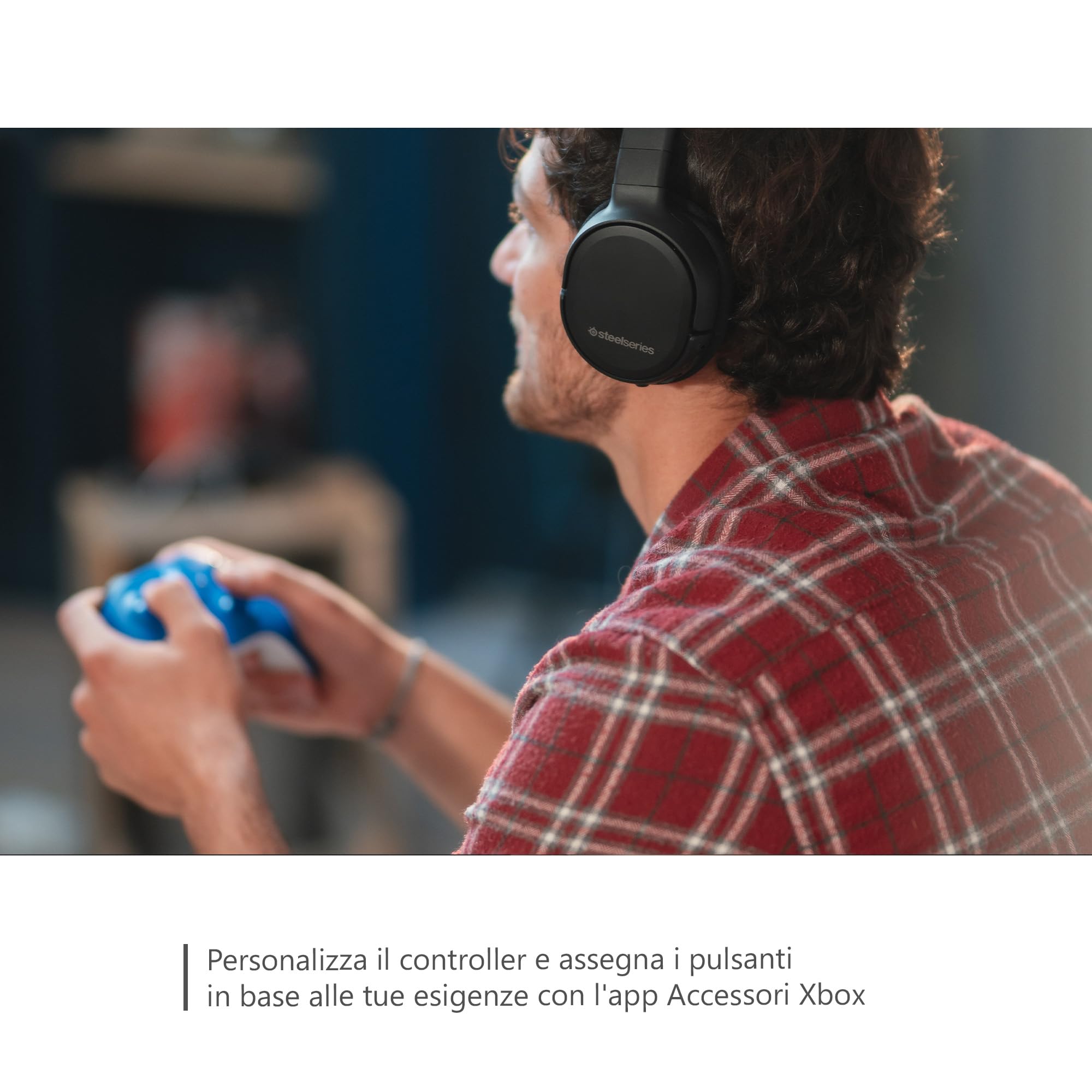 Xbox Wireless Controller Shock Blue for Xbox One, Series X|S, Windows 10/11, Android, iOS