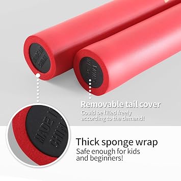 Portable Foam Nunchucks, Training Nunchakus Suitable for Kids & Beginners Practice and Training R00D1