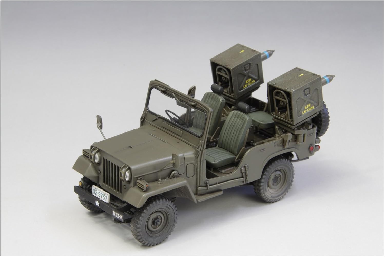 ファインモールド 1 35 スケールミリタリーシリーズ 陸上自衛隊 73式小型トラック Mat装備 プラモデル Fm52 プラモデル 通販 Amazon