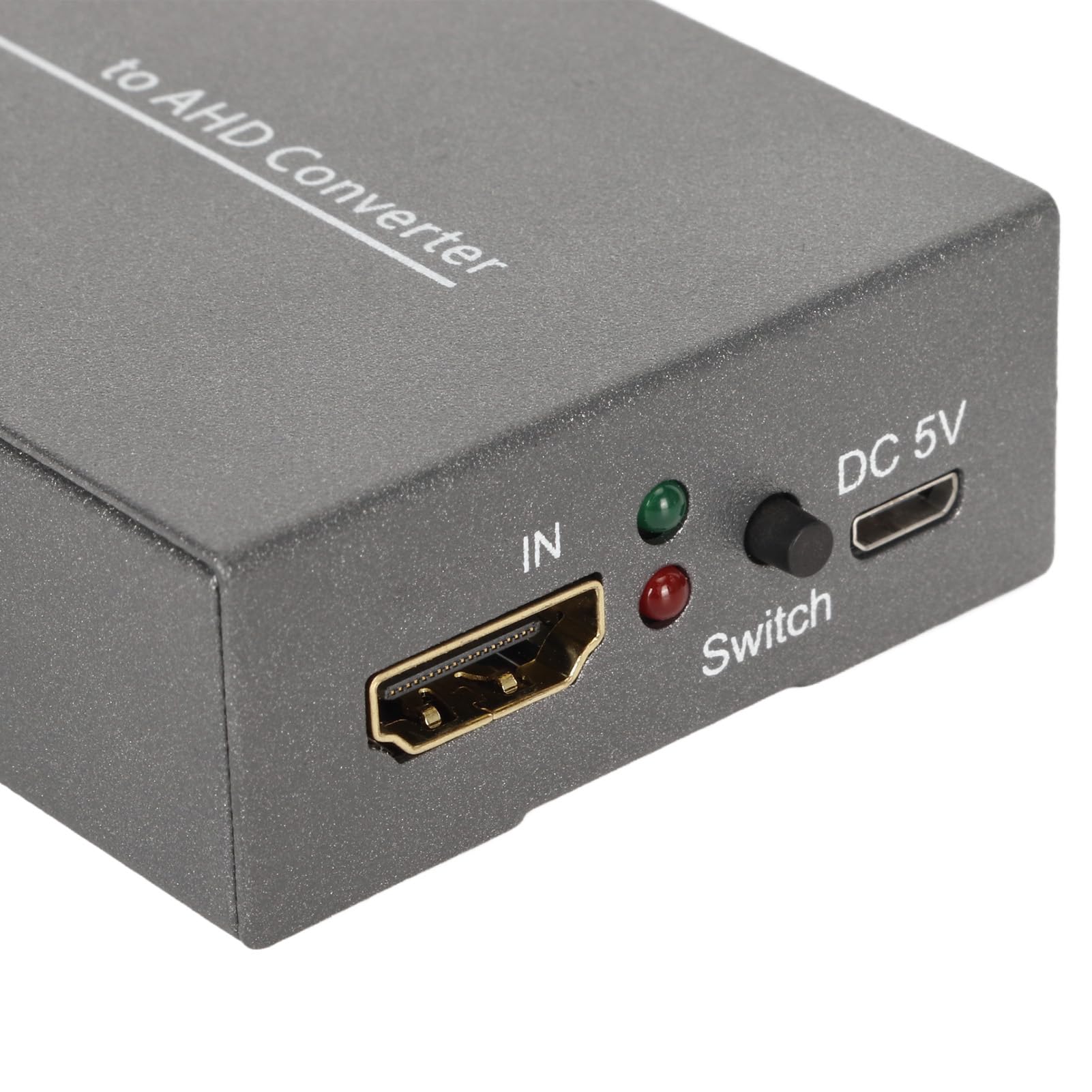 CHICIRIS Interfejs Multimedialny 1080P HD do Adaptera AHD Wydajna Konwersja Sygnału do Monitorowania Handlowego 1 Wejście 2 Wyjścia