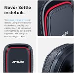 APPS2Car Magnetic Phone Mount for Car, Dashboard & Windshield Suction Cup Holder with Telescopic Arm, Requires Metal Plate (Included), Universal Fit for iPhone & Android Smartphones