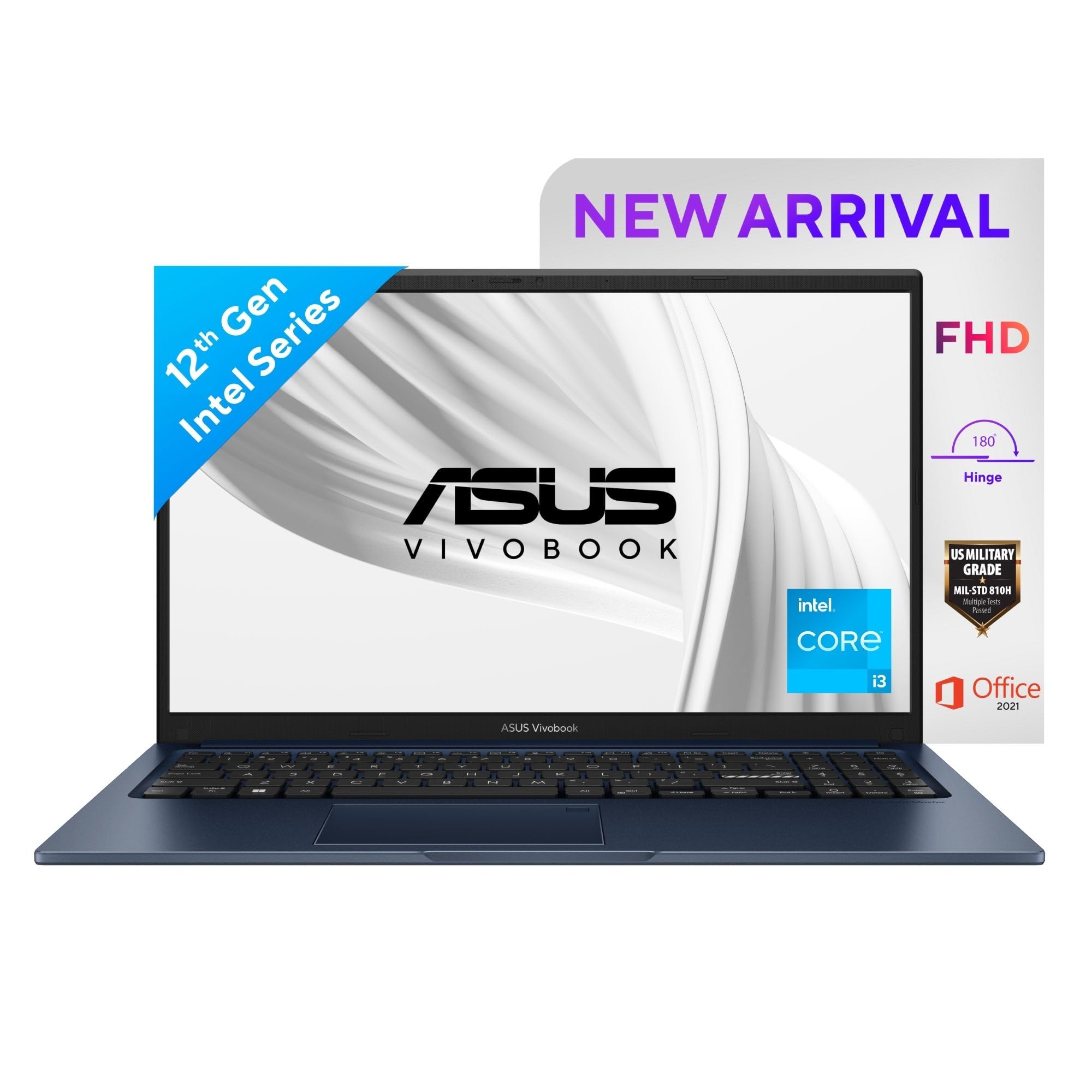 ASUS Vivobook 15 X1504ZA-NJ321WS Intel®Core™ i3-1215U / 8GB DDR4 / 512GB PCIe® 3.0 SSD / 15.6-inch/FHD 16:9 / Quiet Blue/Backlit KB/Win 11 Home/MS Office (B0CCL8BRPZ) Amazon Price History, Amazon Price Tracker