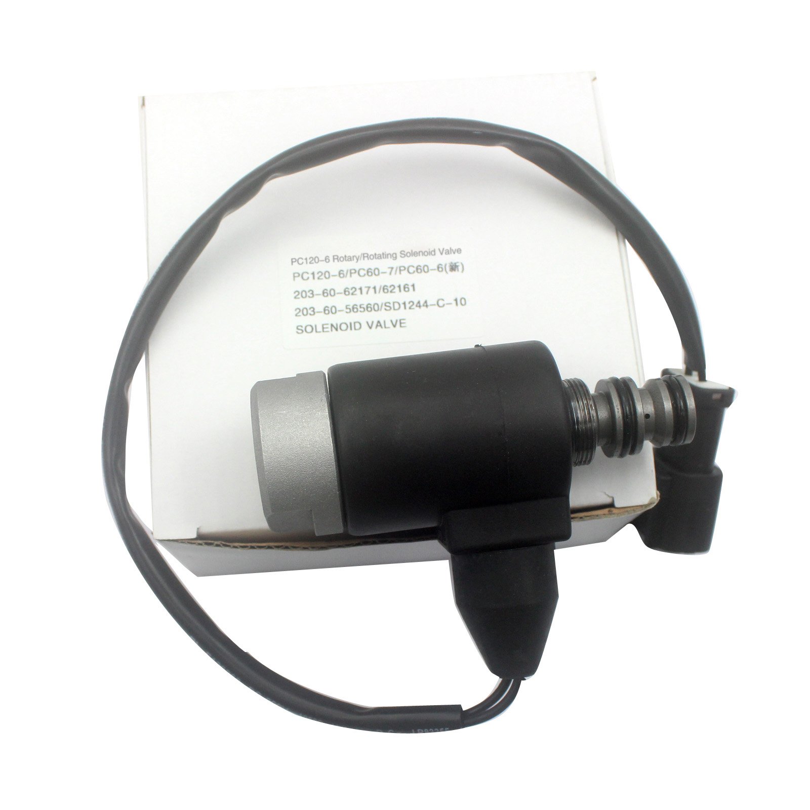 SINOCMP Rotating Solenoid Valve 203-60-62171 203-60-62161 203-60