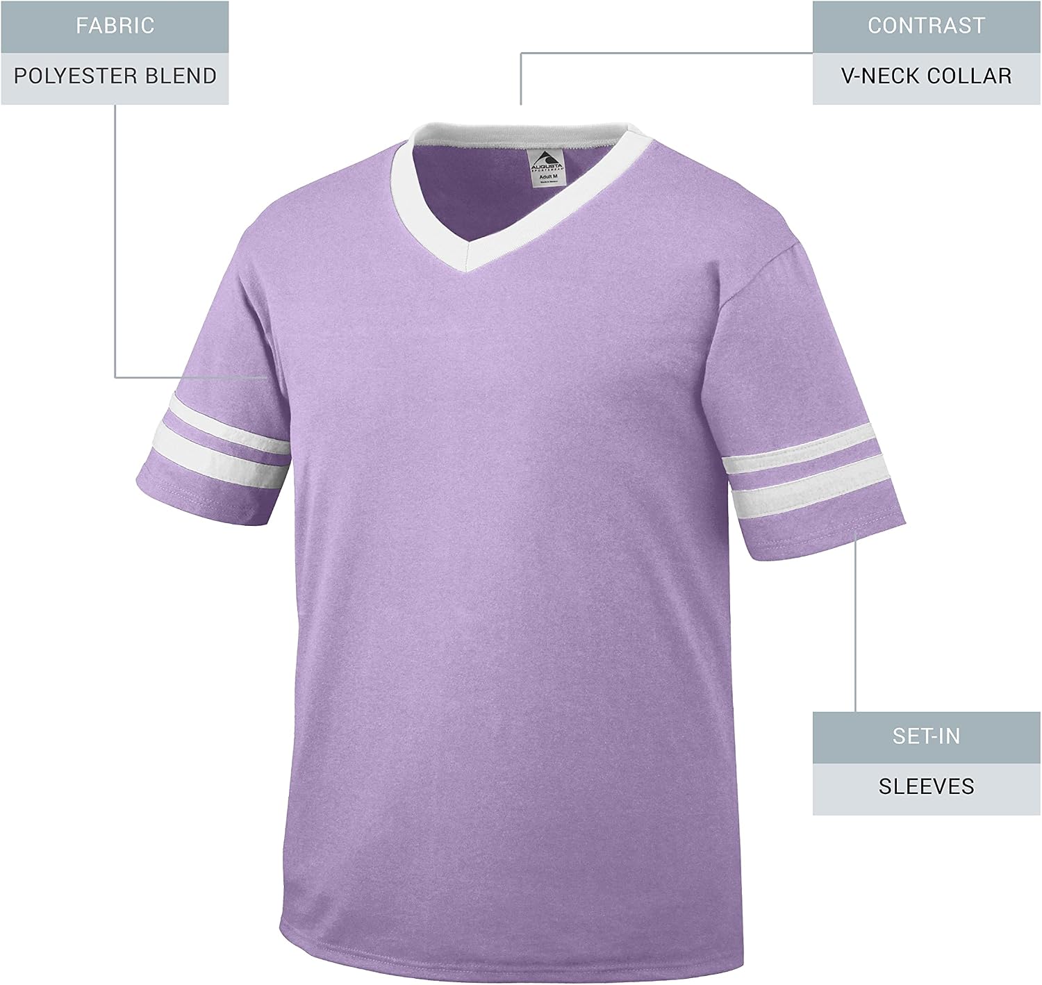 Augusta Sportswear Mens Sleeve Stripe Jersey