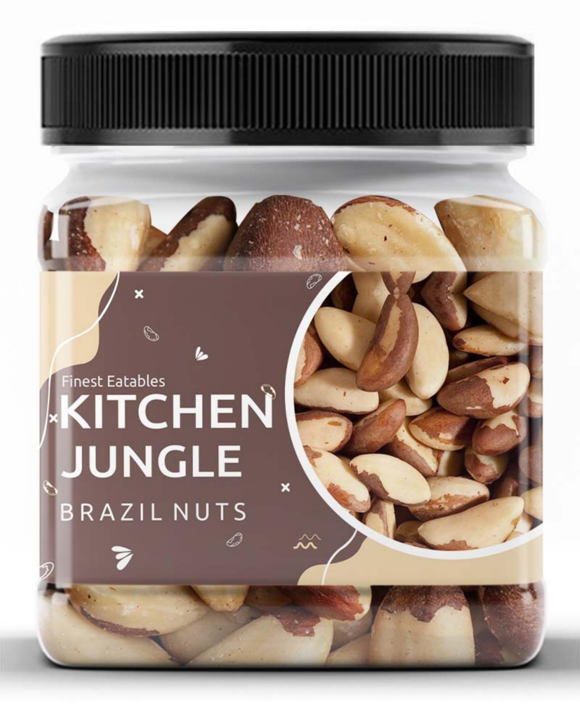 Kitchen Jungle Whole Brazil Nuts(250Gm Jar)-image-17