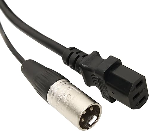 Elite Core Cable de altavoz alimentado de 25' XLR+AC PA25