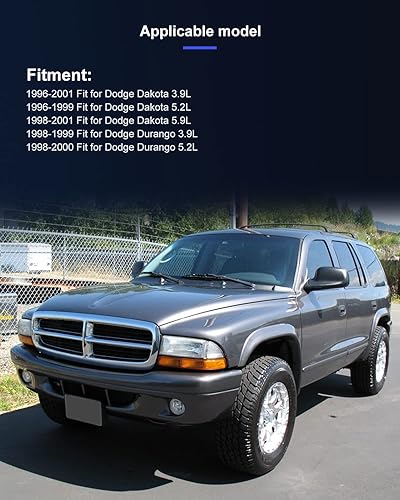 Miniatura 6 de ECCPP Compresor de CA 1999-2001 para Dodge Dakota para Dodge para Ram 1500 2500 3500 3.9L 5.2L 5.9L 8.0L AC Compresor con embrague SD7H15