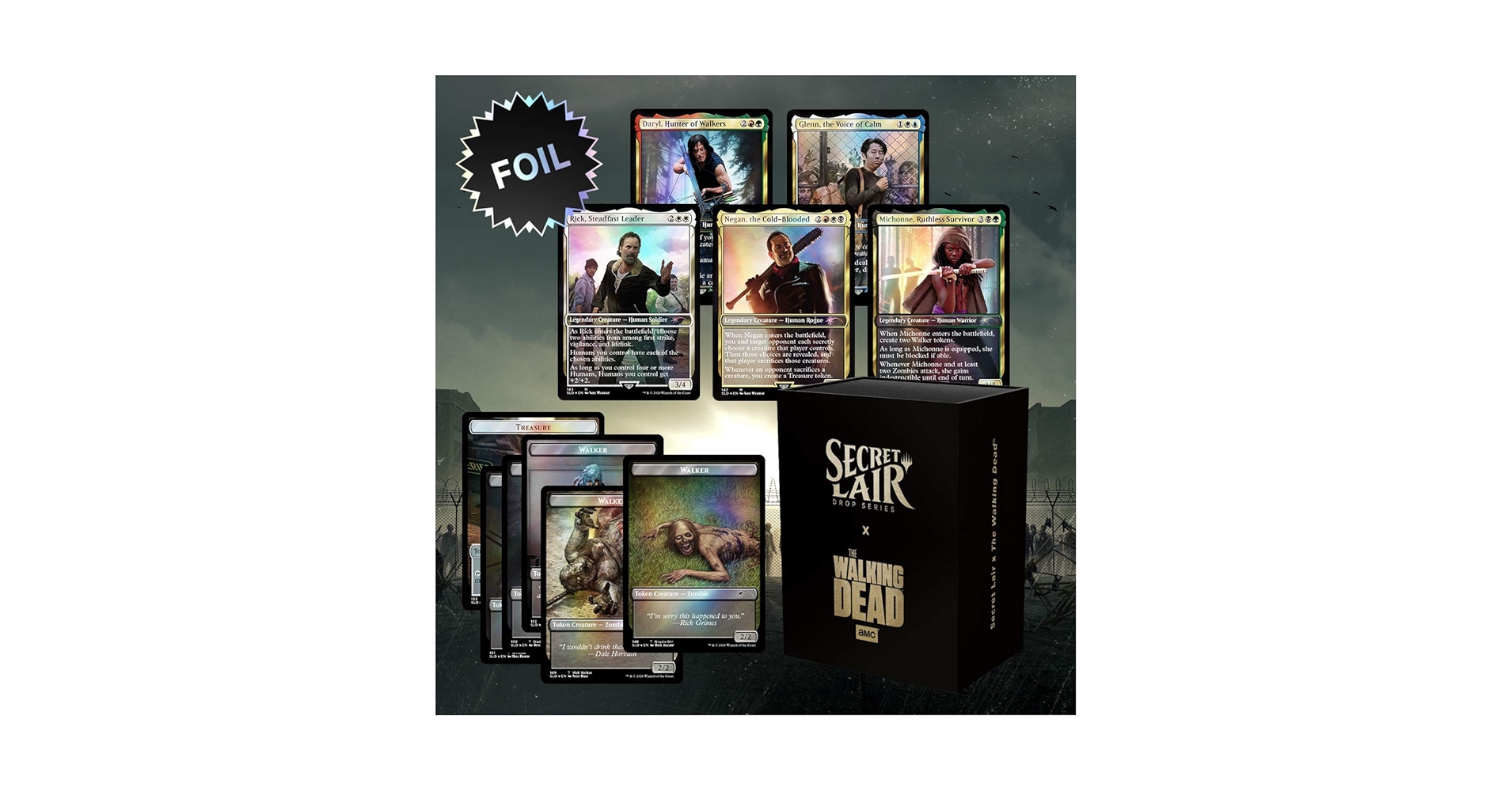 Amazon.com: Secret Lair The Walking Dead Magic The Gathering