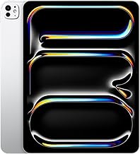 iPad Pro 13-inch (M5): Ultra Retina XDR Display, 256GB, Landscape 12MP Front Camera/12MP Back Camera, LiDAR Scanner, Wi-Fi 7 with Apple N1, Face ID, All-Day Battery Life — Silver