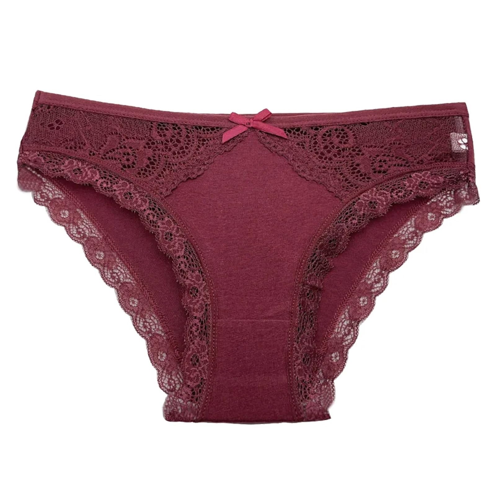 Majtki po kolana 5 SZTUK/ZESTAW Przyjazd Niski Stan Damskie Seksowne Koronkowe Majtki Majtki Dla Kobiet Bielizna Bawełniane Majtki(R005 5pcs,M(40-50kg))