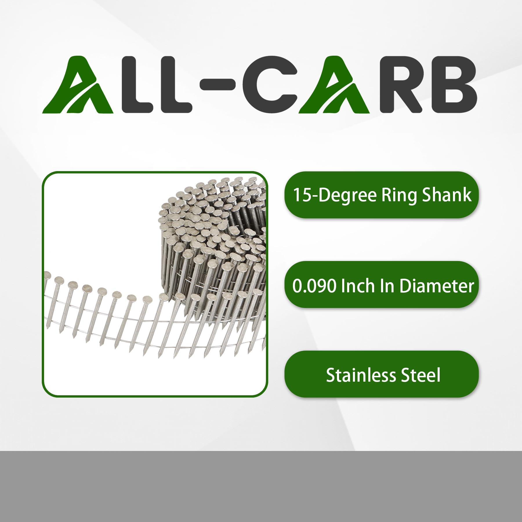 Siding Nails - 3600 Stainless Steel -3 Siding Nails - 3600 Stainless Steel -3