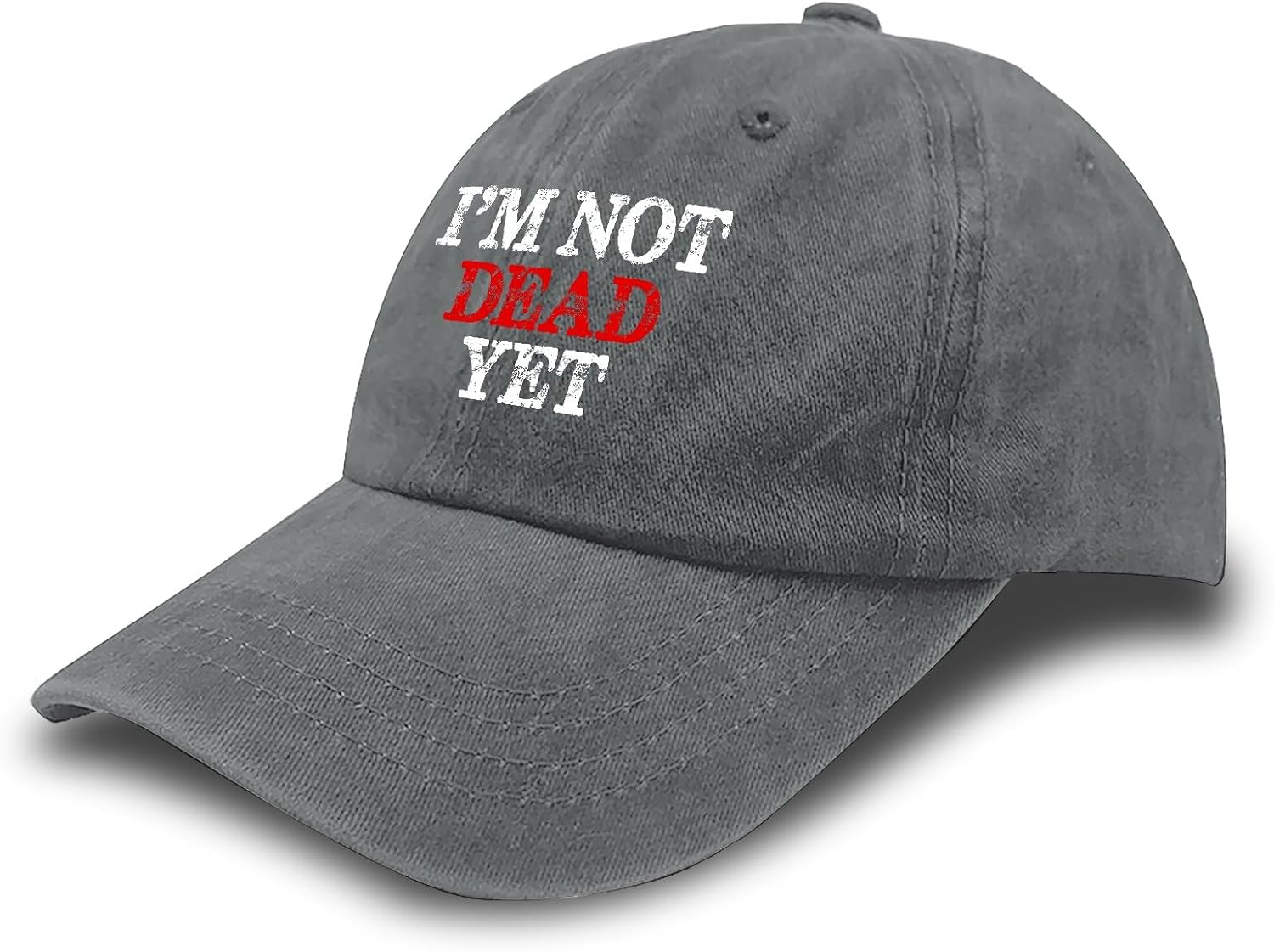 I'm Not Dead Yet Hat for Men Funny Baseball Caps Funny Gifts for Women image 2