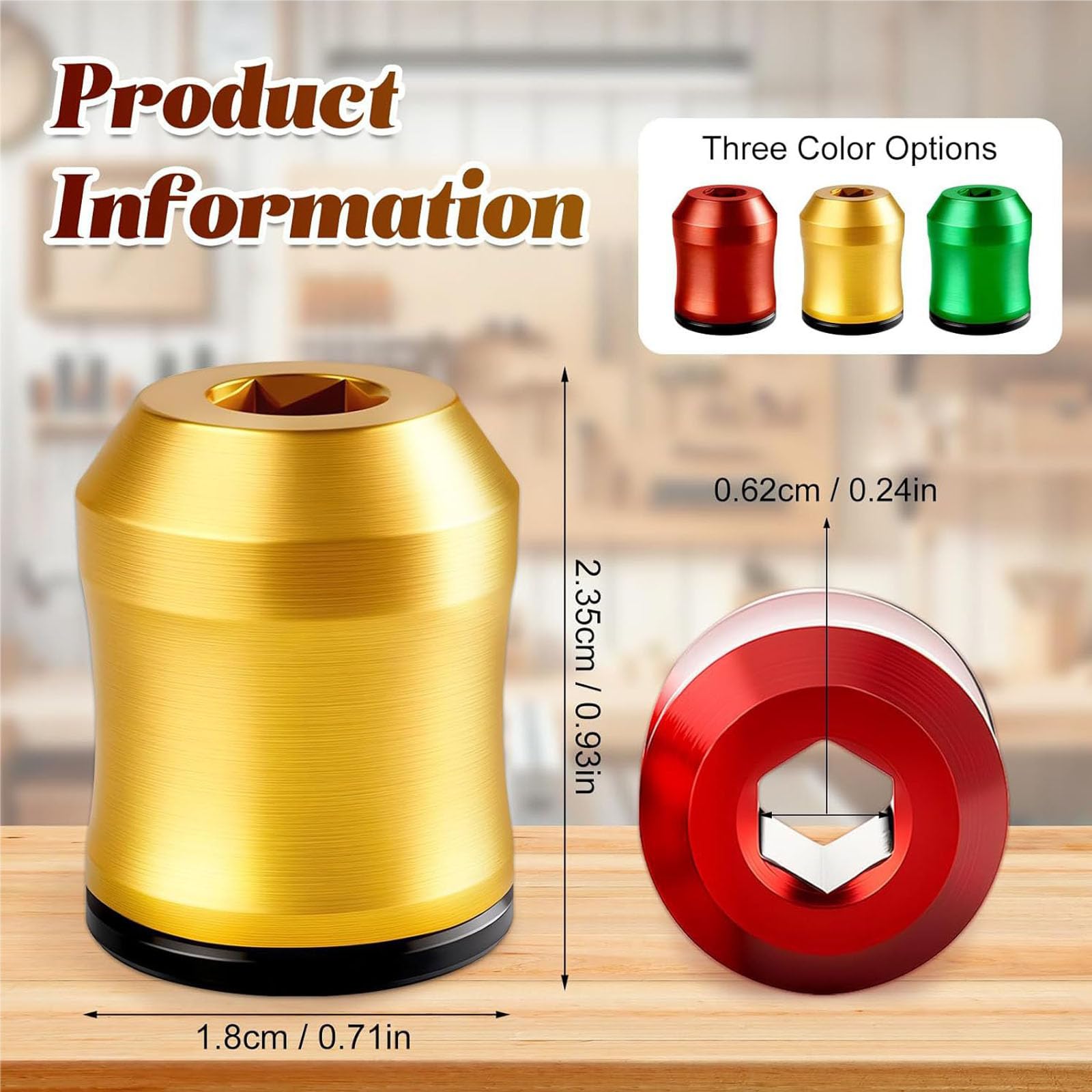 Magnetic Screwdriver Ring - Strong Grip! -2