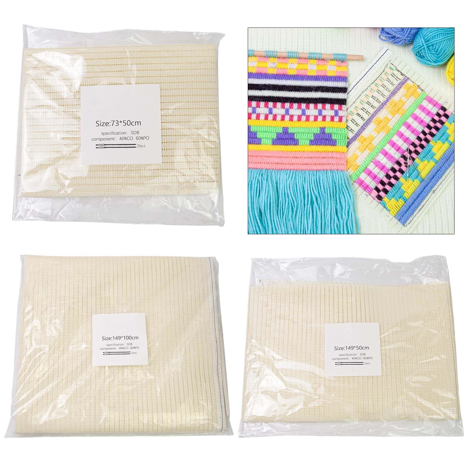 HUANGANG Linen Fabric For Embroidery Needlework Fabric Stitching Cloth Natural Linen Fabric For Embroidery Stitching Craft