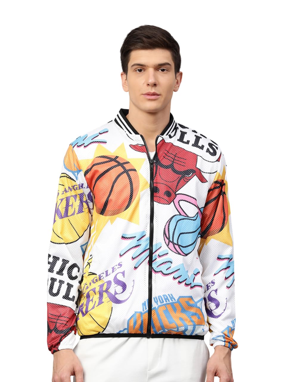 shop the arena Men All Over Print Bomber Jacket-picture-26