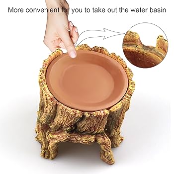 Amazon.com : NANEEZOO Reptile Hide Cave 2 in 1 Reptile Humid