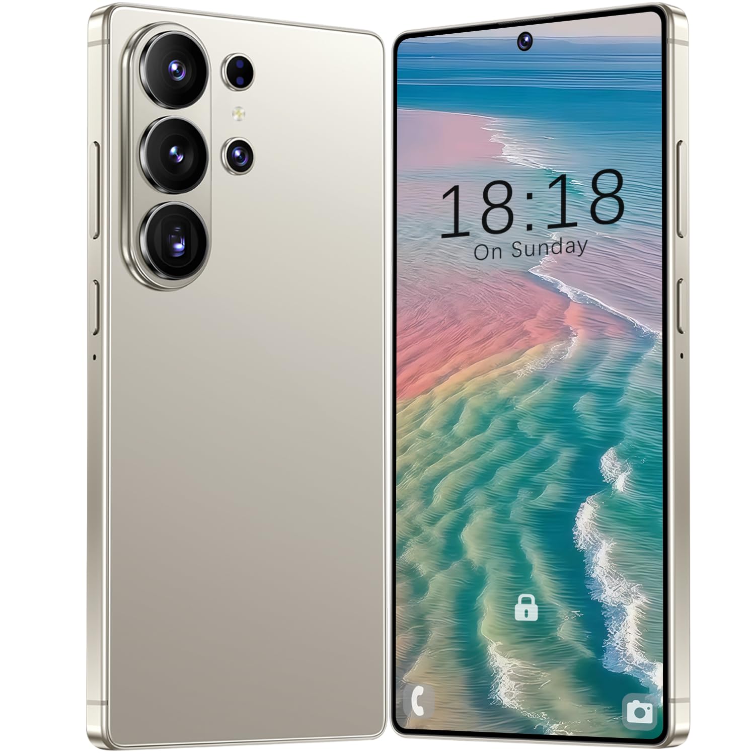 5G Smartphone 8+256GB, 6.9" HD, 6000mAh, 21+8MP, Dual SIM