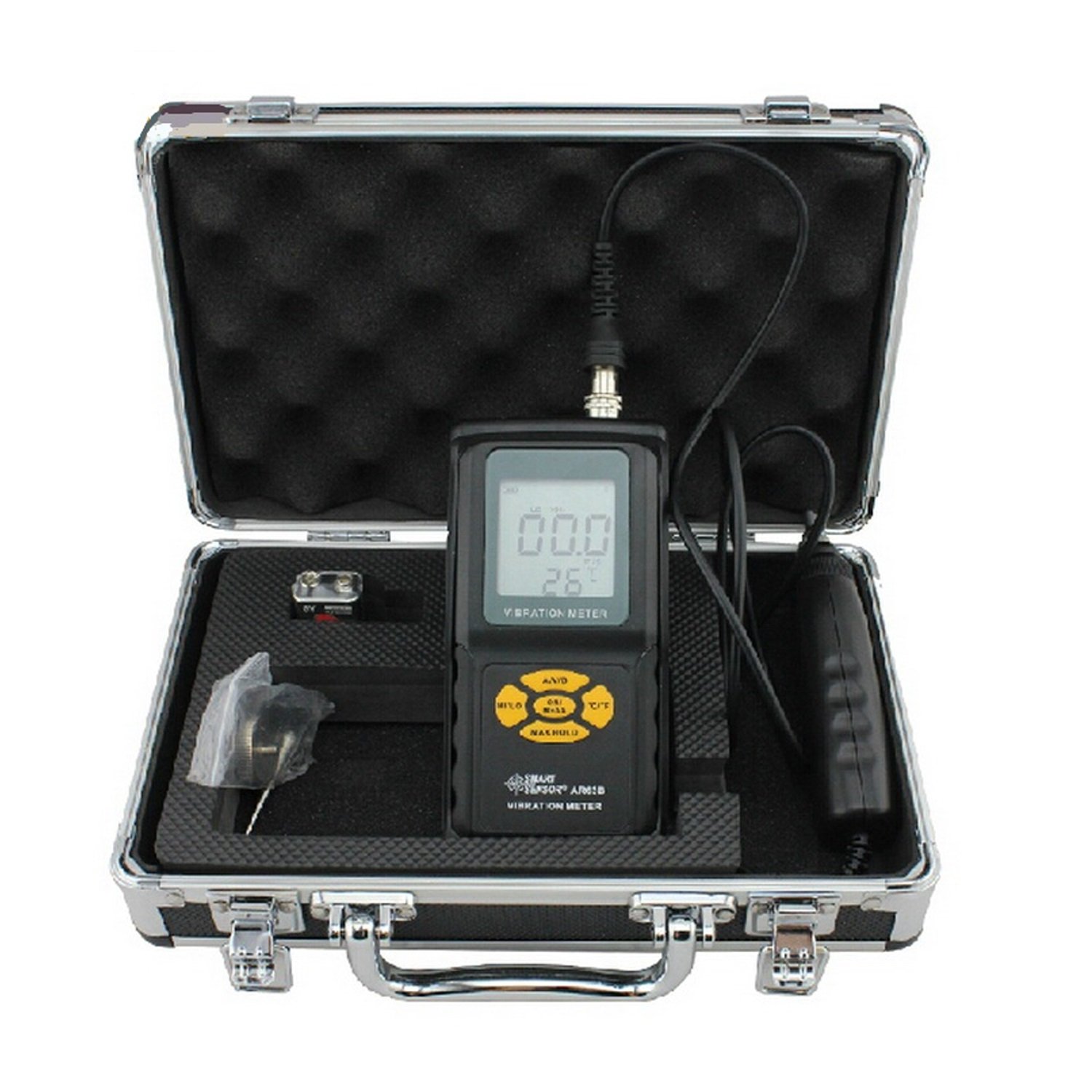 Vibrometro Portatile Vibrometro Portatile ad Alta precisione Tester di Vibrazione del Motore AR63A