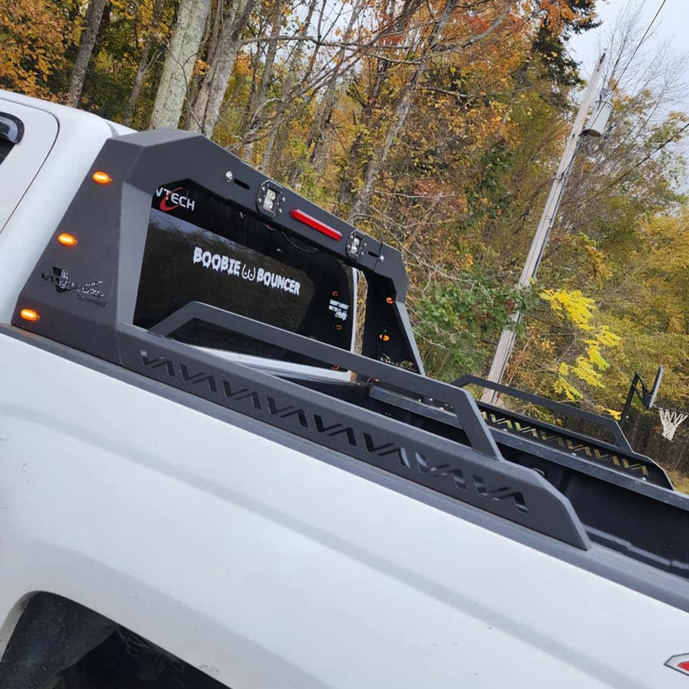 VANGUARD VGRB-2131BK Black Delta Bed Bar Roll Bar | Fits 07-25 Half-Ton Trucks