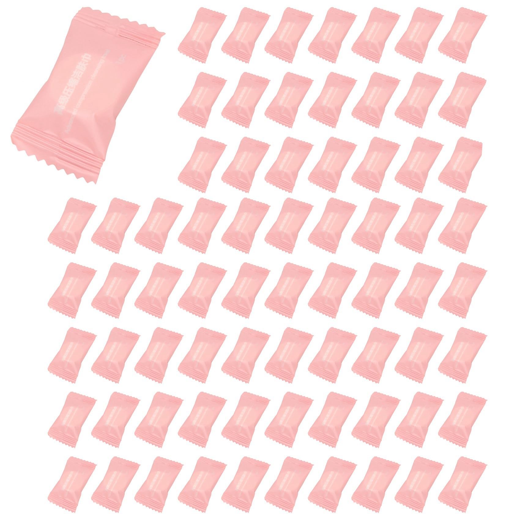 Hndhbfgrt 500 Pcs Compressed Towels Portable Disposable Compressed Cotton Coin Tissue Towel for Travel, Camping, Hiking