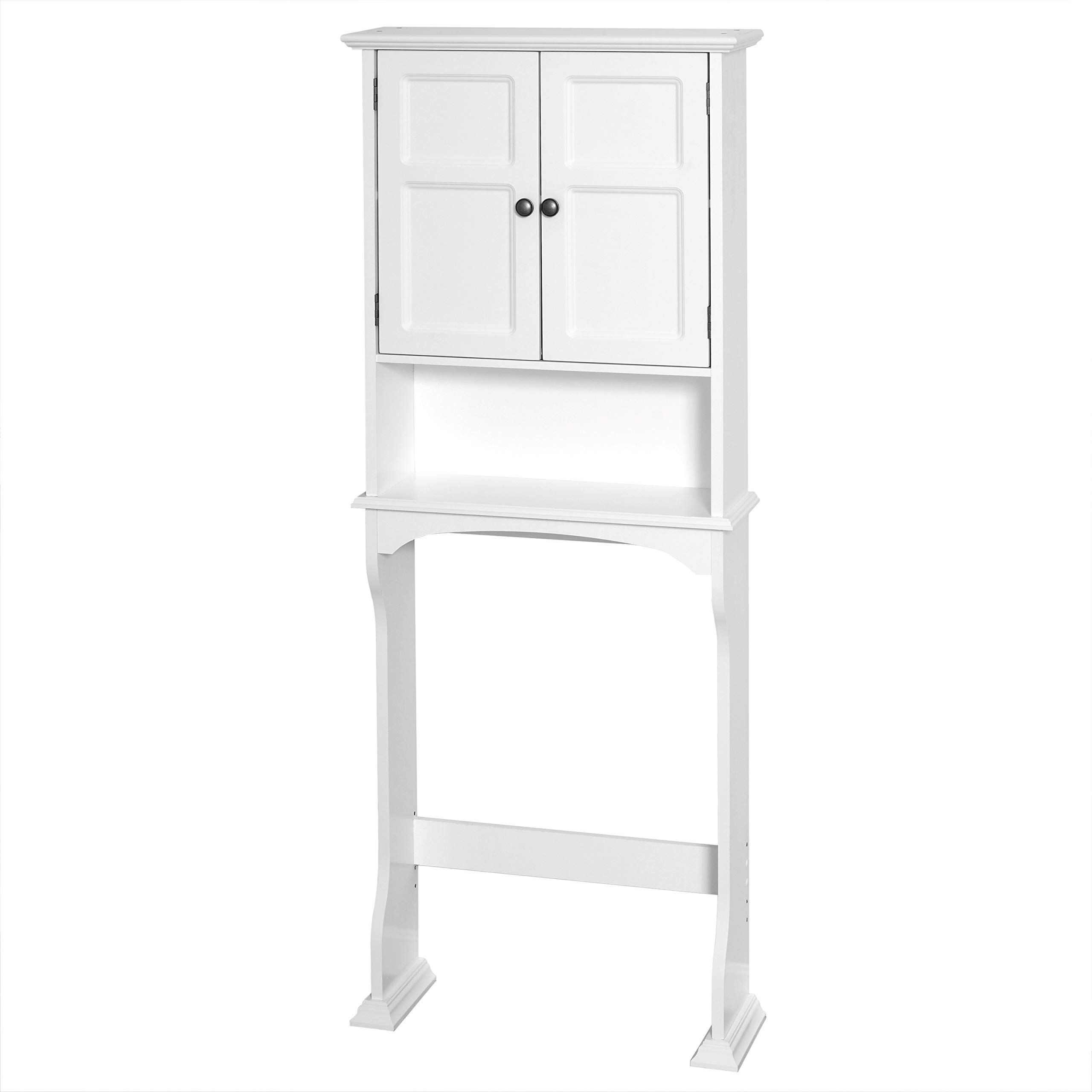 Zenna Home 3-Tier Over-The-Toilet Spacesaver Storage Cabinet - Driftwood Gray - View #5