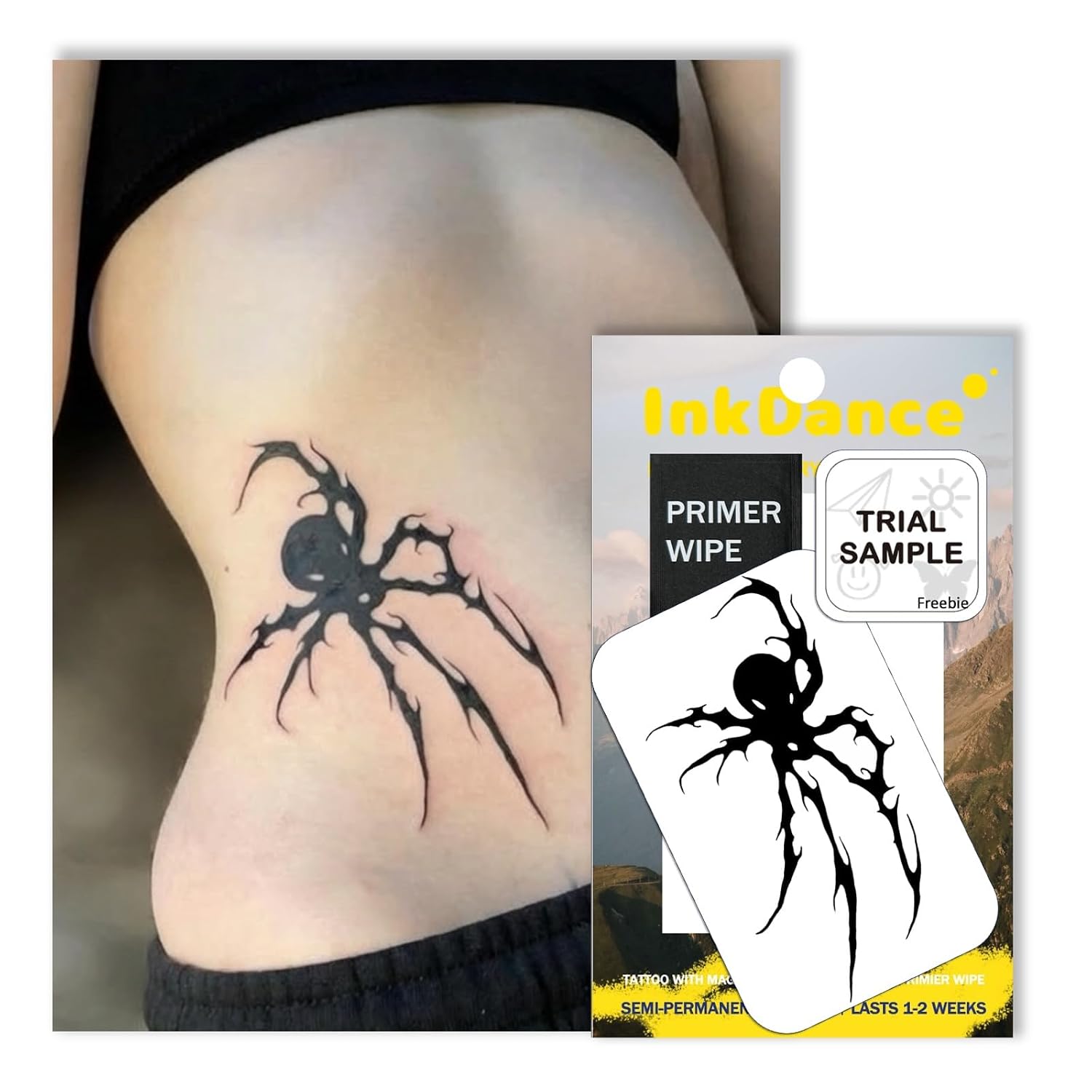Cyber Sigilism Semi-Permanent Tattoo - Waterproof Ink