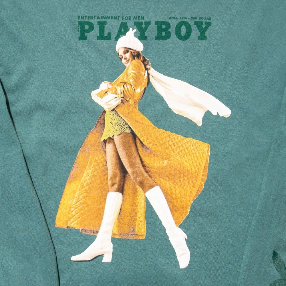 Playboy April 1970 Cover Long Sleeve T-Shirt, Pamela Nystul, 100% Cotton, Vintage Graphic, Unisex