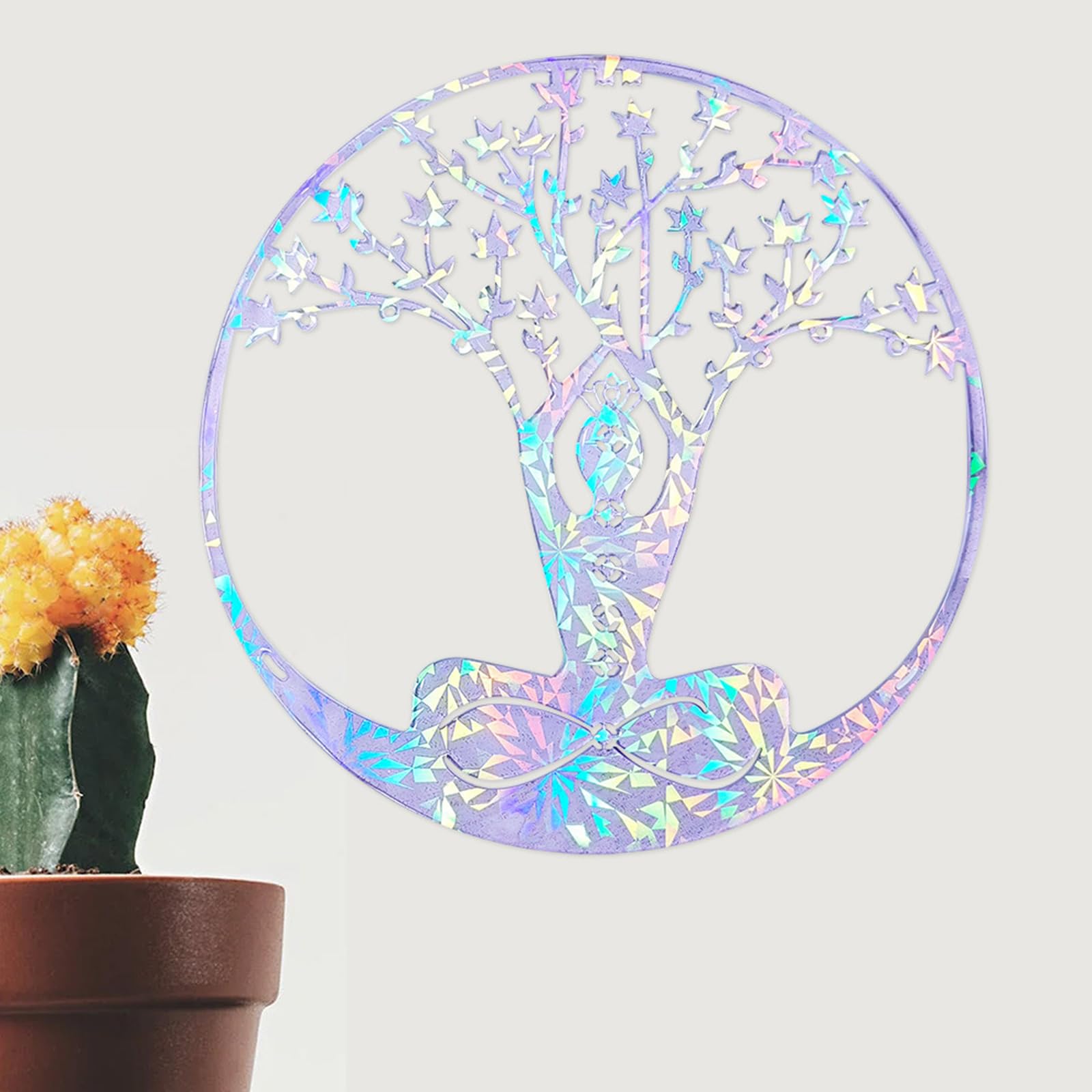 Stampo per decorazione da parete a forma di albero in resina epossidica, da appendere alla parete, in silicone, 30,5 cm, senza pietre preziose