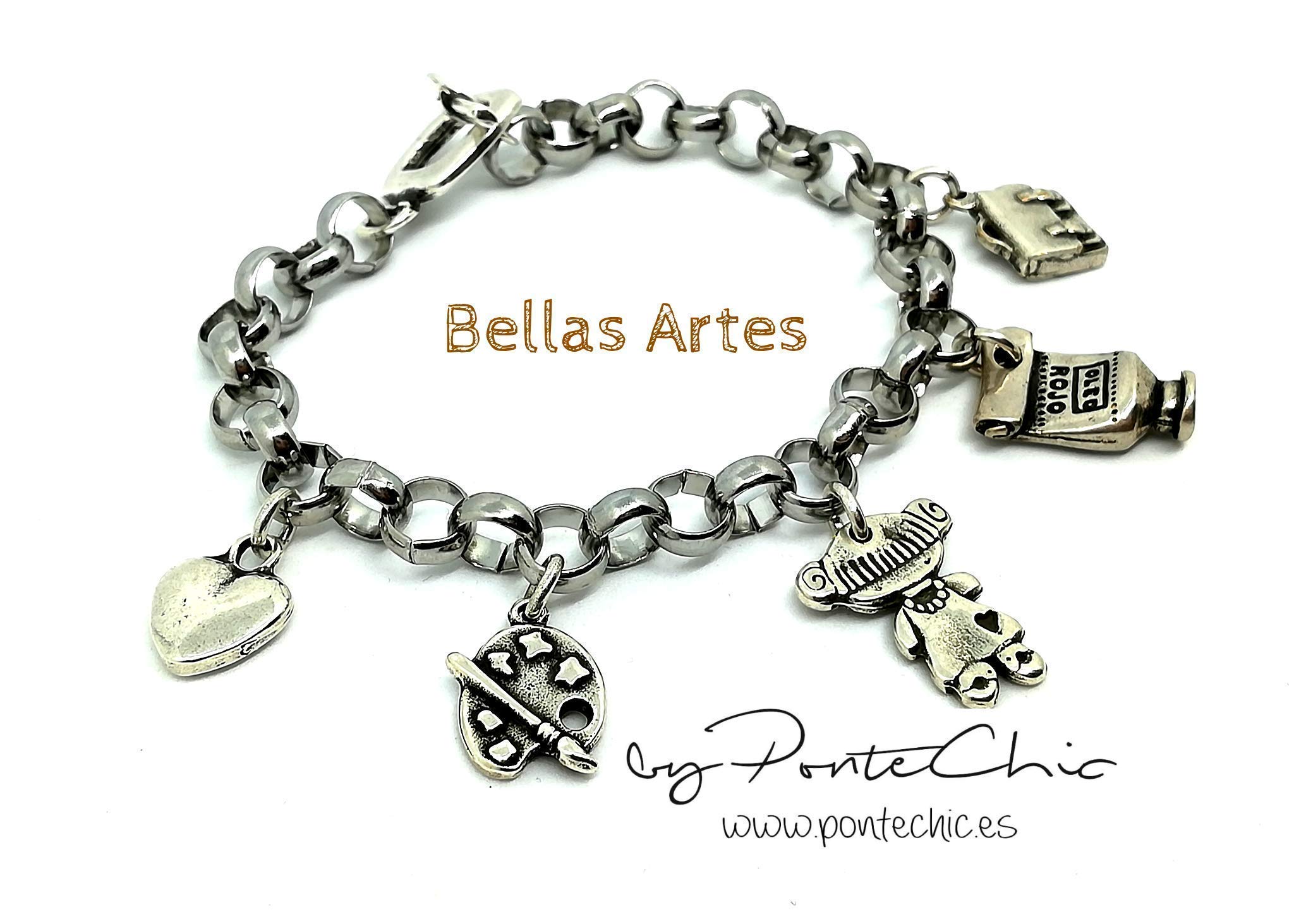 Pulsera "BELLAS ARTES" "PINTURA" (Temática Profesiones)