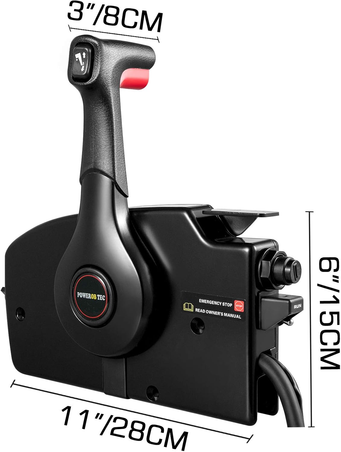 How to remove boat throttle control