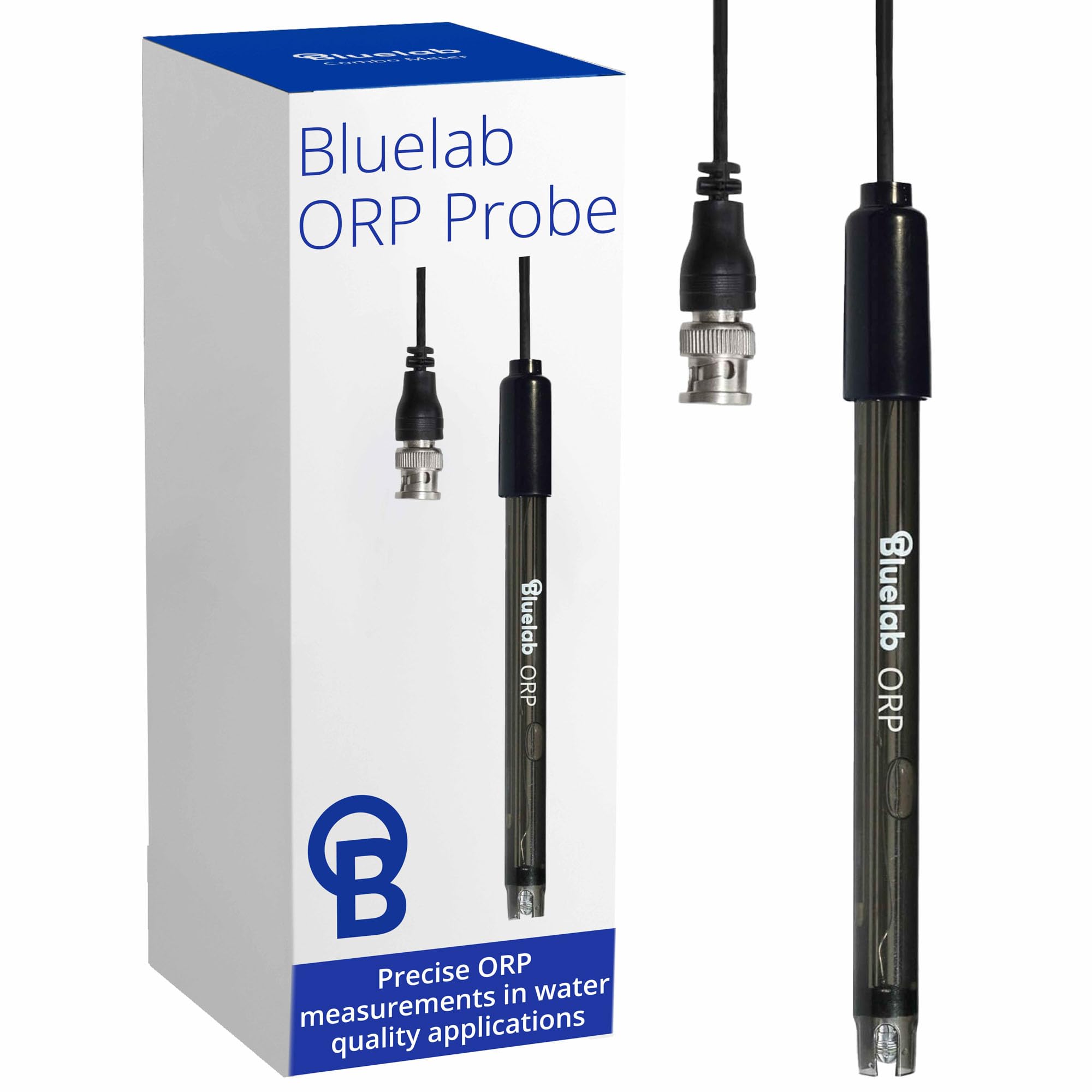 Bluelab Sonda ORP - Sonda de platino resistente con diafragma cerámico y cable de 2 m para monitorear desinfectantes que contienen cloro