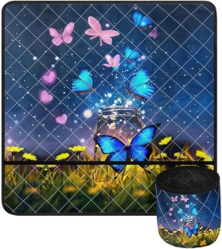 Miniatura 32 de Estera de máquina de coser con flores brillantes y florales bohemias, reduce la vibración, antideslizante, organizador duradero