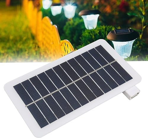 Miniatura 6 de mini panel solar de 5V 2W 400mA, cargador solar USB, resistente al calor, estilo moderno, eficiencia