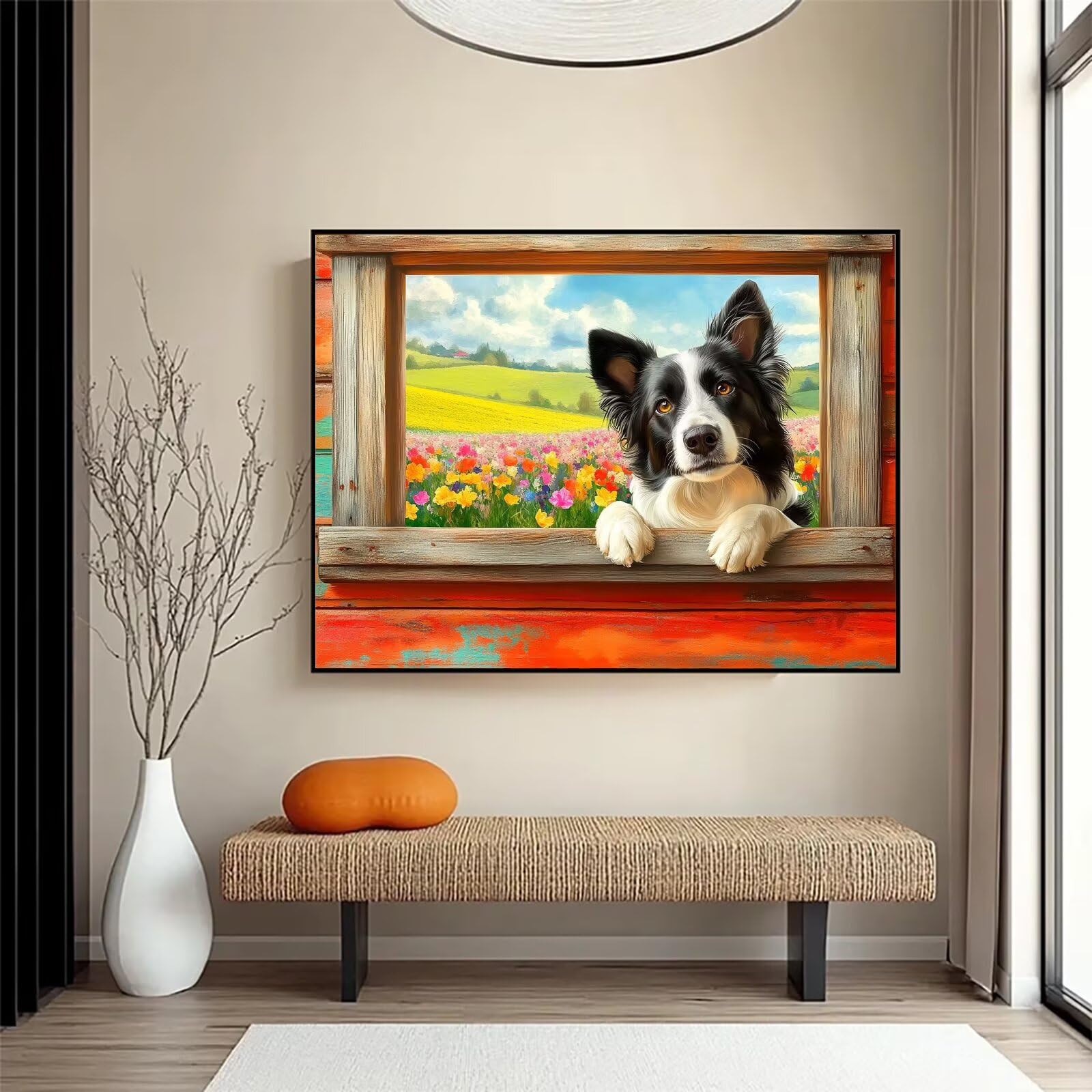 Dog Diamond Art, zestawy do malowania diamentami 5D dla dorosłych 61x81.3