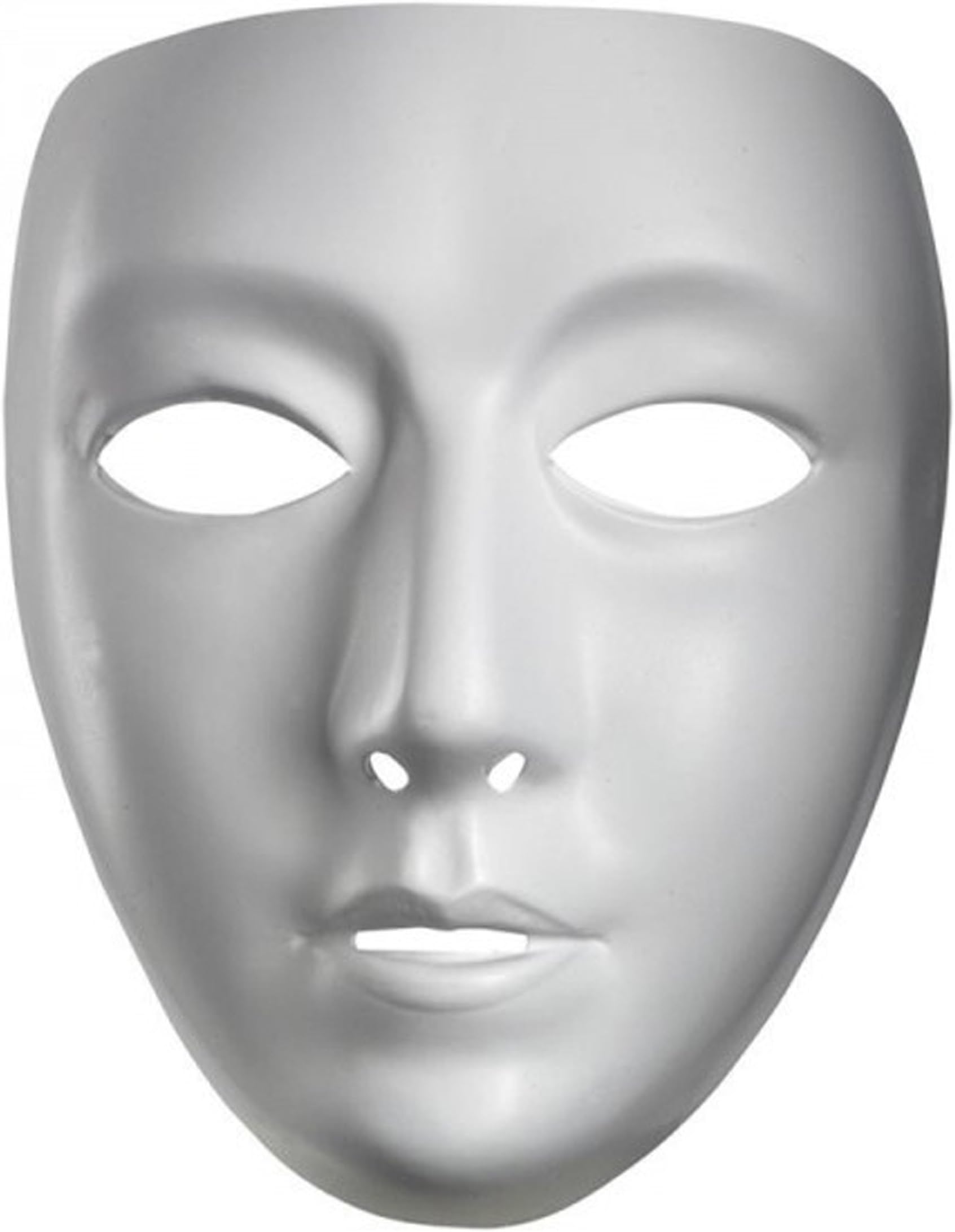 Blank Female Mask