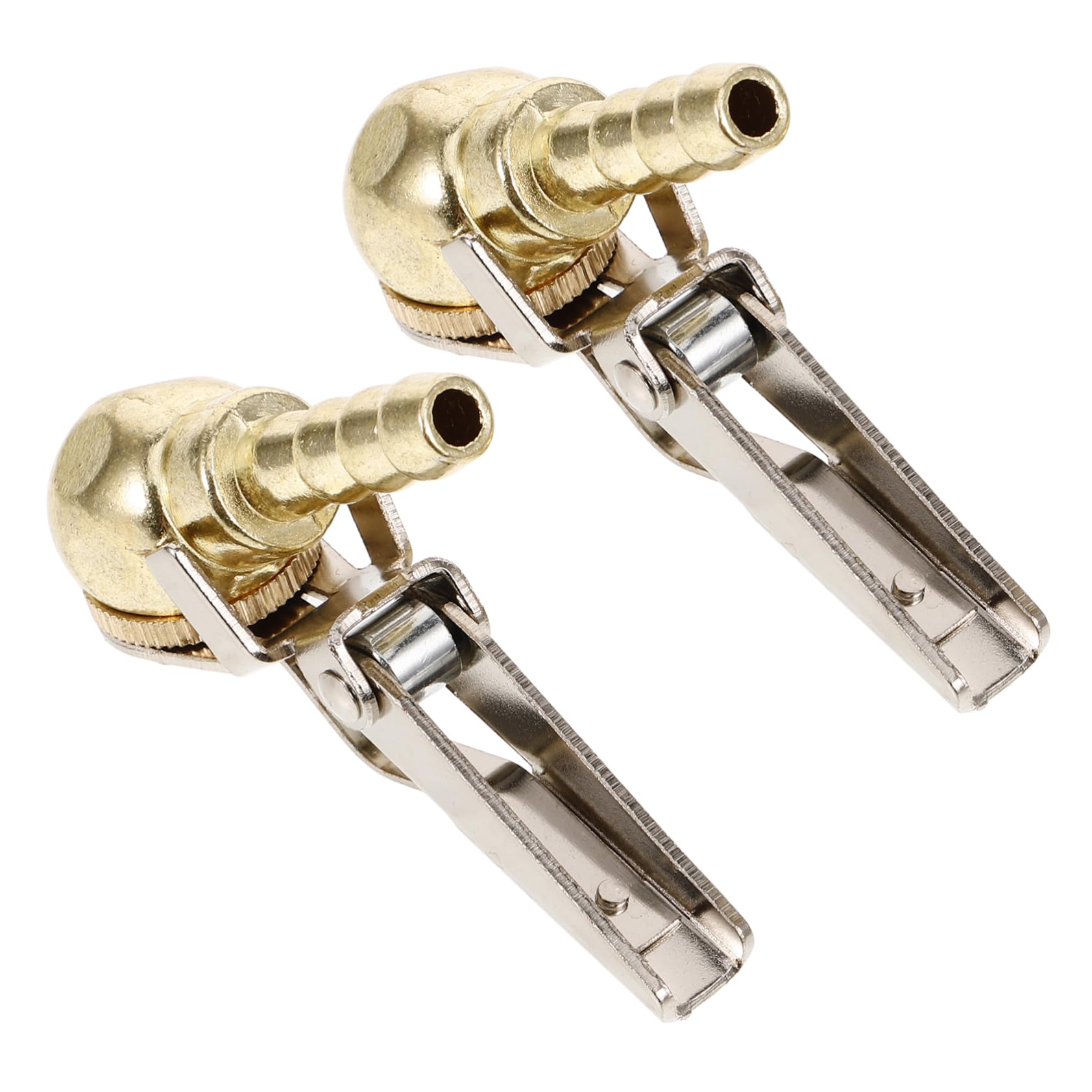 HEALLILY Automotive Tire Inflator Chuck Locking Air Chuck Set for Inflator Hose