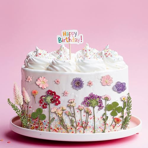 Miniatura 5 de Flores prensadas de resina para molde de resina, hojas de flores secas de margaritas reales naturales con pinzas para álbumes de recortes,