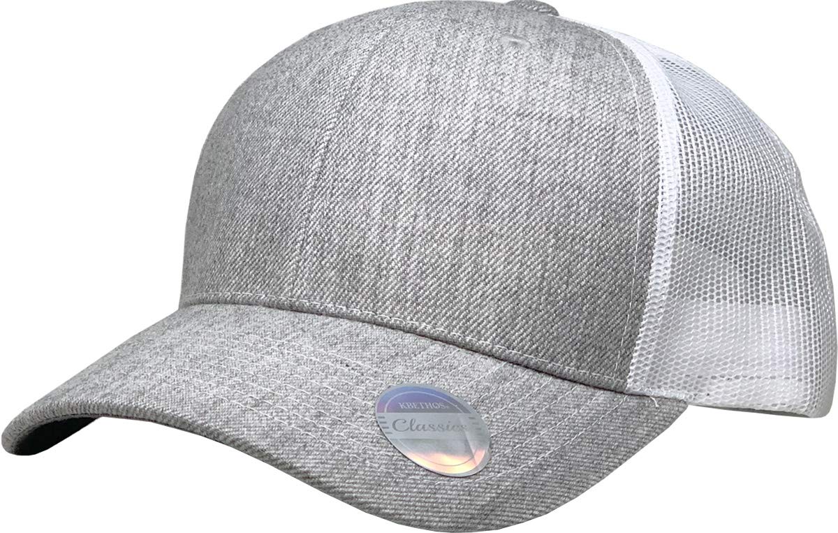 Classic 6 Panel Cotton Twill Mesh Trucker Cap Hat Adjustable Snapback Hat