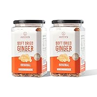 Vista 9 de Homtiem Jengibre cristalizado seco (16 onzas), suave, masticable y delicioso, sin colores artificiales, fácil de comer, mantener y usar, piezas