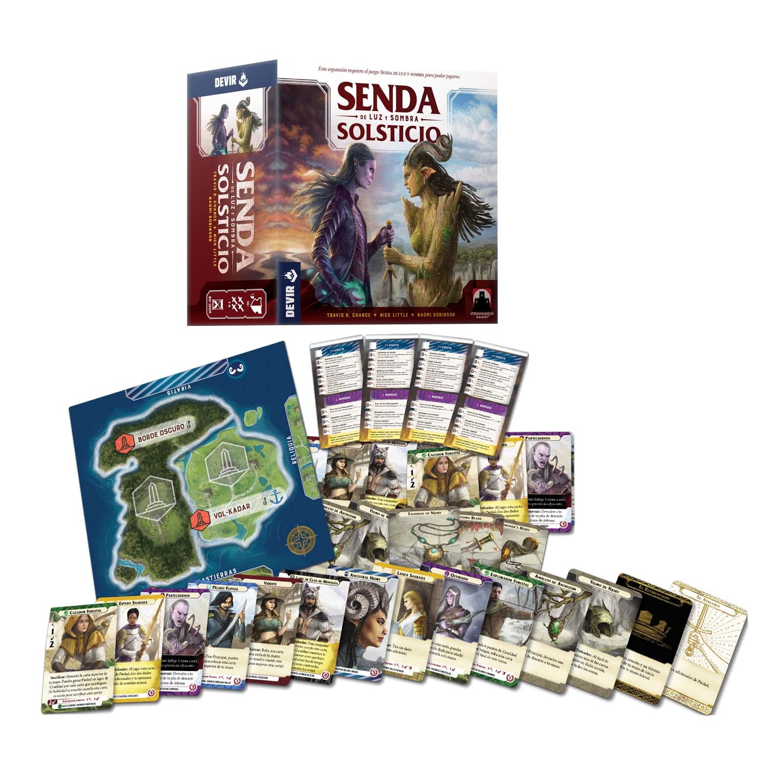 Devir - Senda de Luz y Sombra, Juego de Mesa de Estrategia
