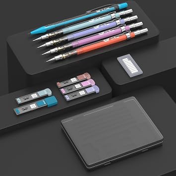 Mr. Pen- Pastel Mechanical Pencil Set, 5 Mechanical Pencils (0.3, 0.5, 0.7